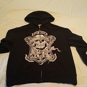 Kid Rock Born Free Tour Zip Up Hoody